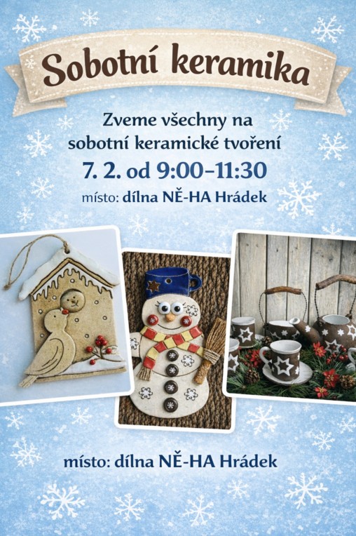 Hotové keramické výrobky z dílny NĚ-HA